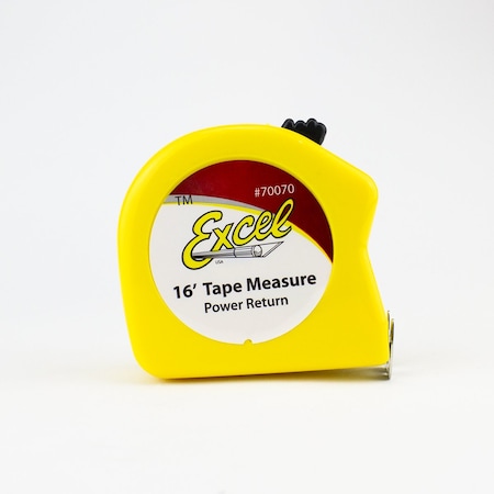 Excel Blades 16' Tape Measurer Carbon Steel Double Sided Taper Ruler, 6pk 70070